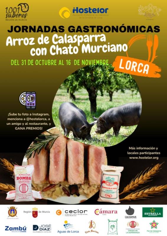October 31 to November 16 Traditional Murcia pork and rice gastronomy in Lorca