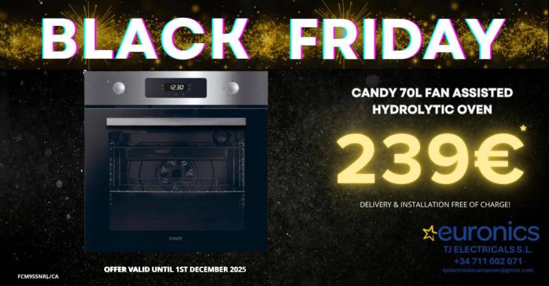 Unbeatable Black Friday Deals at TJ Electricals,Euronics Camposol