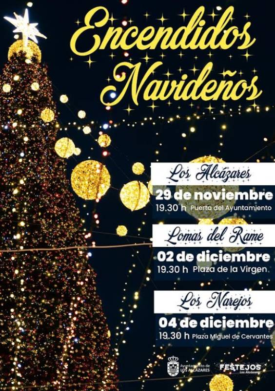 November 29 The Christmas lights go on in Los Alcázares!