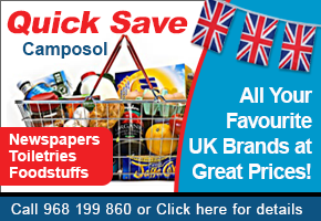 Quick Save Camposol offer British branded products