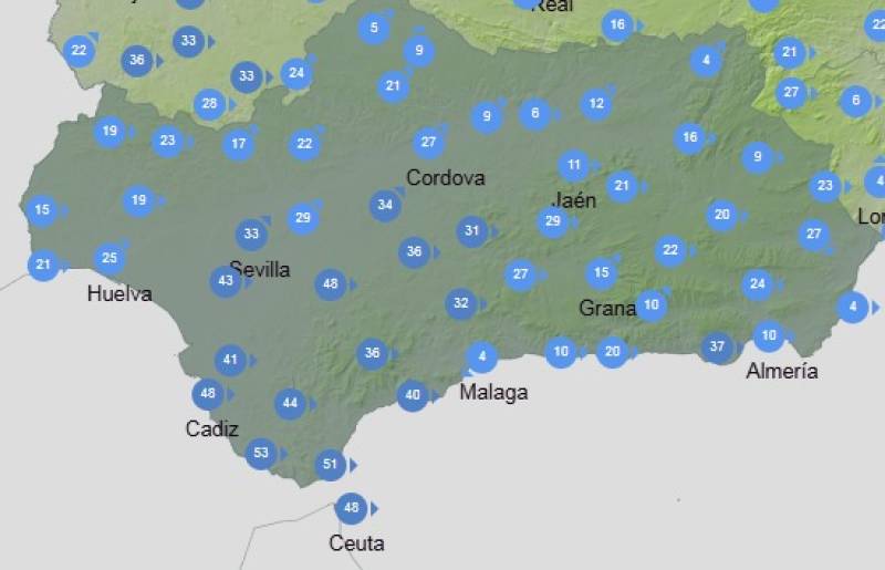Storm Leonardo brings 'extraordinary danger' warnings across Andalucía