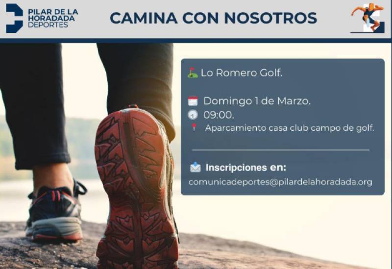 March 1 FREE walk in good company around Lo Romero Golf, Pilar de la Horadada