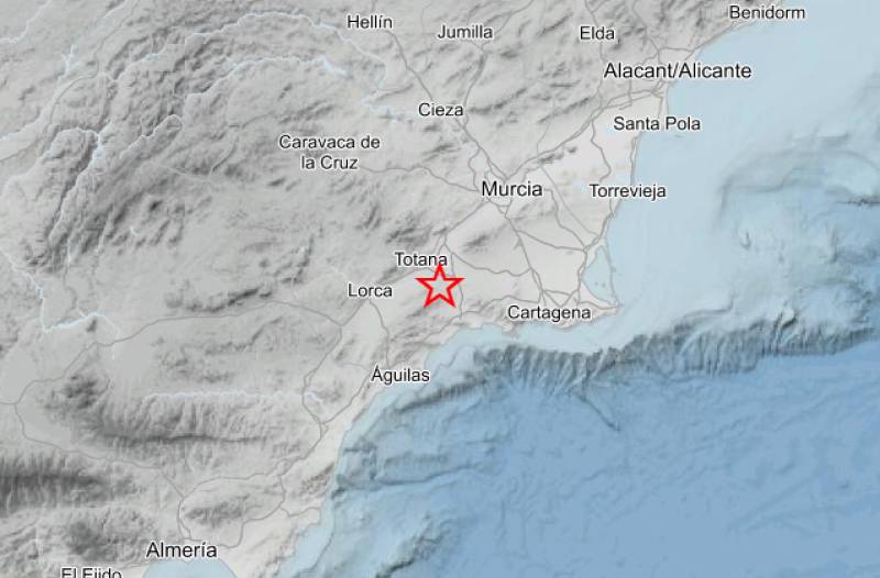 Two more minor earthquakes recorded overnight in Totana