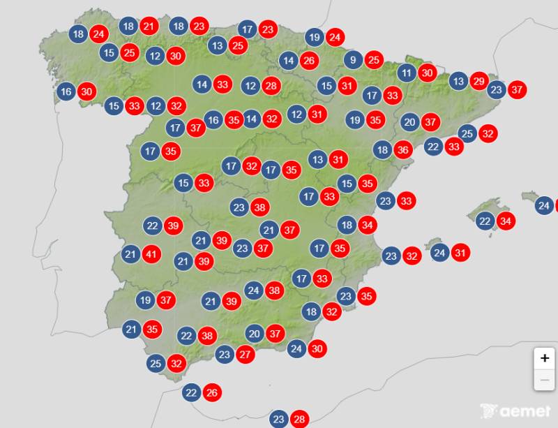 Thunderstorms and hail before another heatwave: Spain weather forecast June 29-July 2