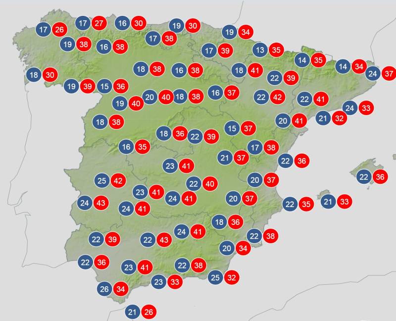 Heatwave continues with storms brewing inland: Spain weekly weather forecast July 6-9