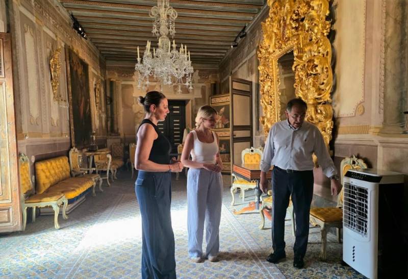 Air cooling system makes the Palacio de Guevara in Lorca an even more attractive visit