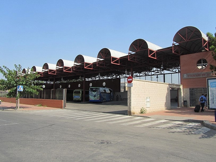 Railway and bus stations in Águilas