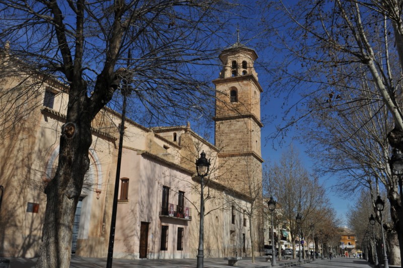 The Iglesia de la Purísima Concepción in Caravaca de la Cruz