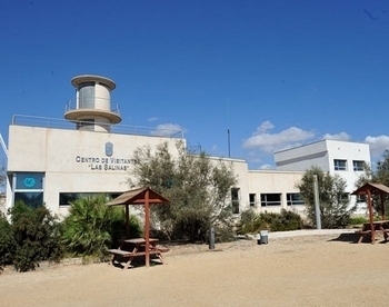 The Las Salinas visitors centre in San Pedro del Pinatar